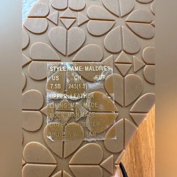 💕 Kate Spade 💕 Maldives Black Leather Wedges - Picture 10 of 10